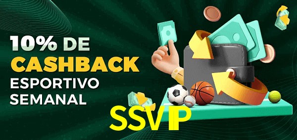10% de bônus de cashback na SSVIP